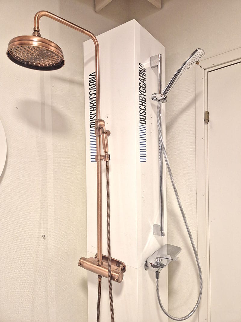 Utförsäljning Badrumsmiljö Takdusch